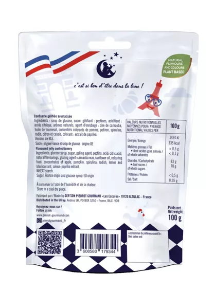 Sachet de bonbons COCORICO 100g