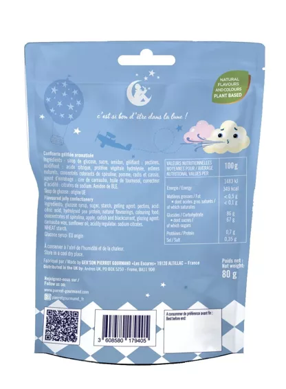Sachet de bonbons CUMULO 160g