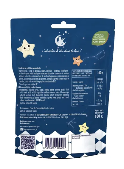 Sachet de bonbons GRANDE OURSE 100g