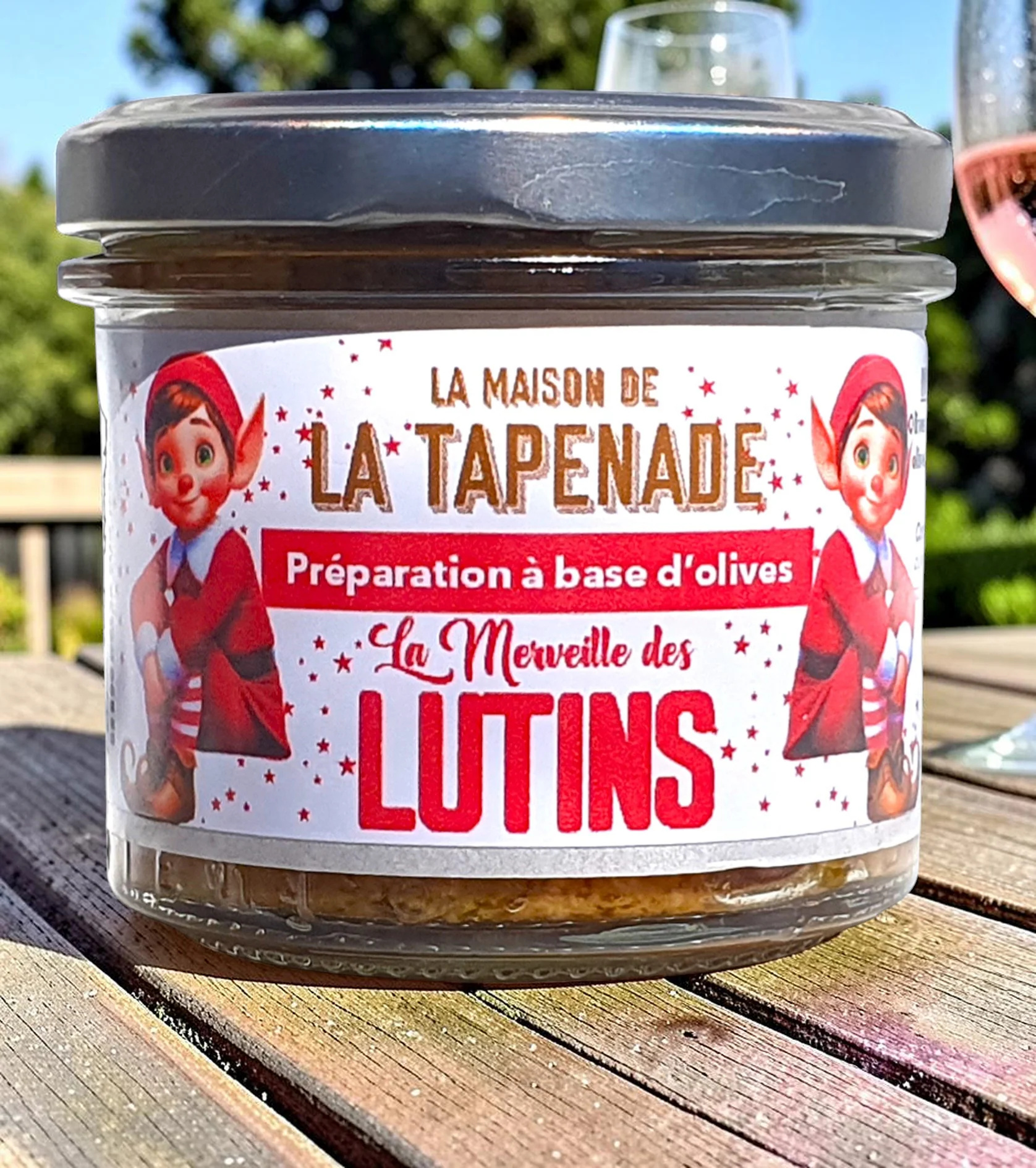 Pot de tapenade Merveille des lutins aux oranges confites, 100 g