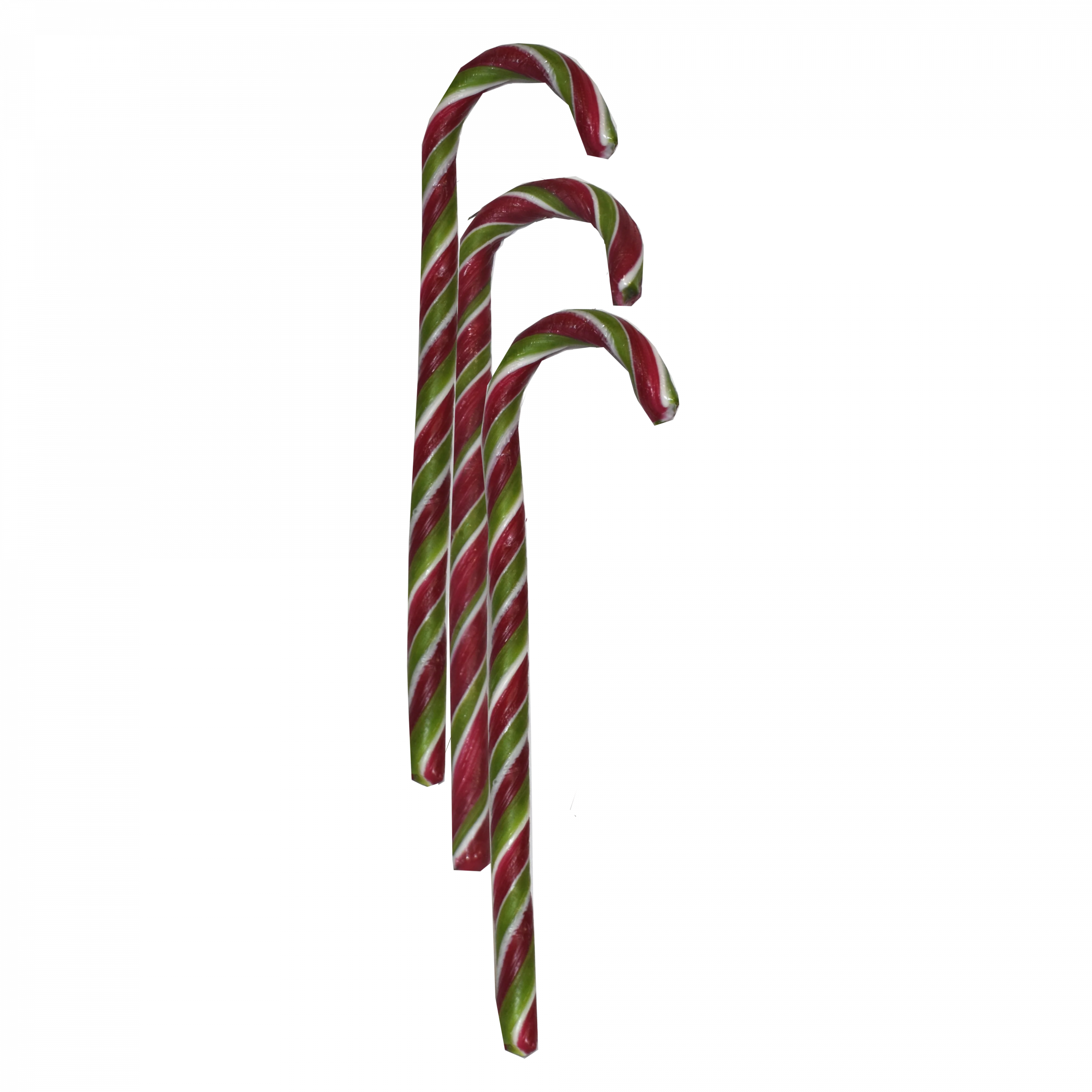 Canne de Noël en sucre dorge goût pomme, 28 g