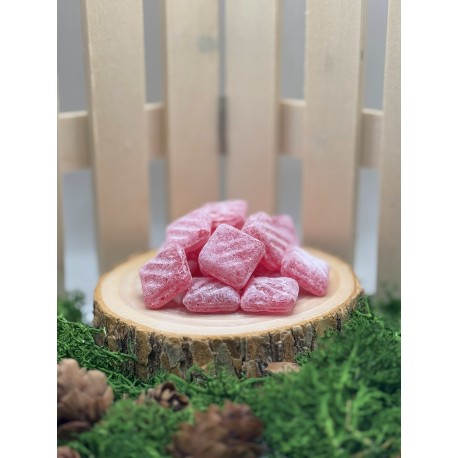 Boîte carton de bonbons des Vosges au coquelicot, 130 g, La Confiserie Géromoise