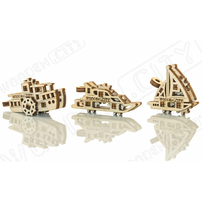 Widget Bateaux de WOODEN CITY