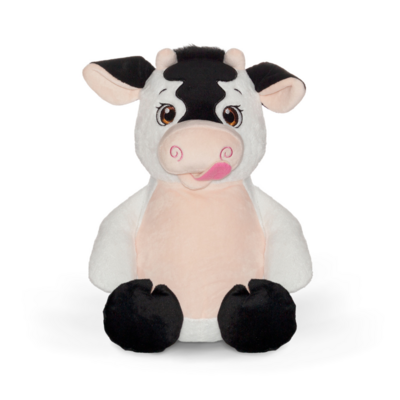 Peluche personnalisable par broderie ou impression - Vache collection signature Cubbies