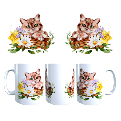 Mug motif Chat modèle 1 330 ml Sweet Heidi's Store@