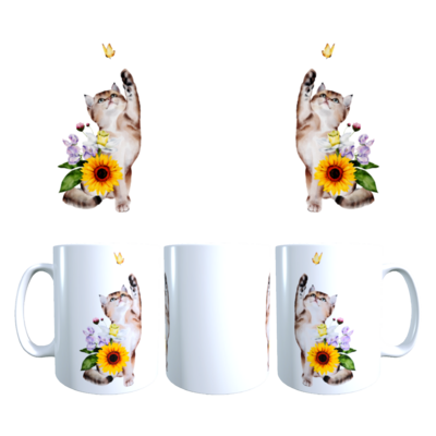 Mug motif Chat joueur 330 ml Sweet Heidi's Store@