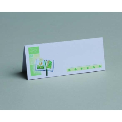 Lot de 10 marques place carte de table Livre ouvert Communion
