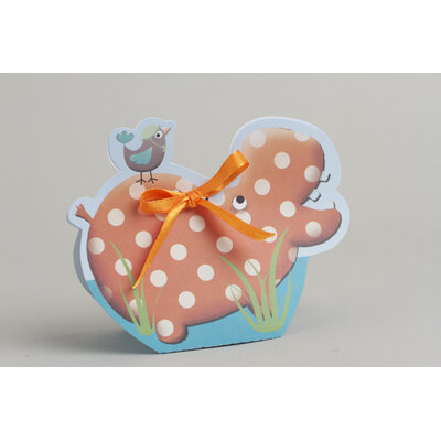 Lot de 10 boites à dragées Forme Hippopotame