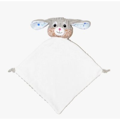 Doudou Lapin Sensory - Nuit étoiléeCubbies personnalisable par impression ou broderie