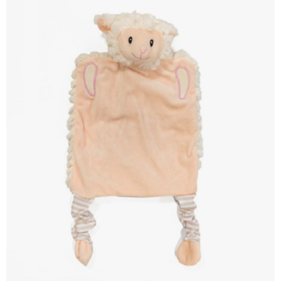 Marionnette agneau moelleux Cubbies personnalisable par impression ou broderie