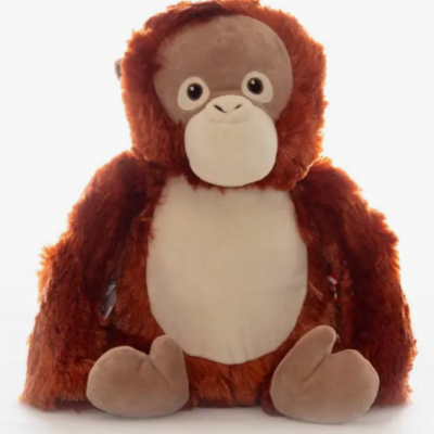 Peluche personnalisable Orang-outan par impression ou broderie
