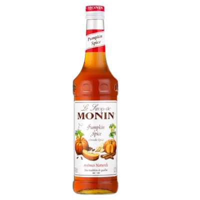 Sirop Saveur Citrouille Épicée MONIN pour Halloween - Arômes naturels - 70cl