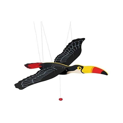 Mobile en bois Toucan volant