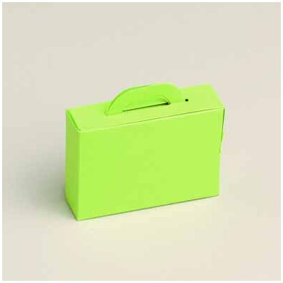 Lot de 10 boîtes à dragées Forme Valise coloris chocolat