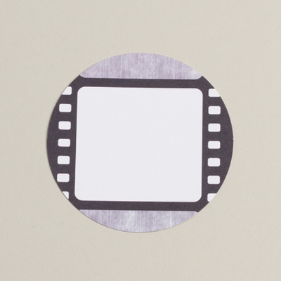Lot de 12 sous verre thème cinéma