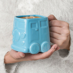 Mug Van bleu céramique