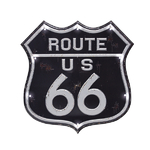 26833 Plaque décoration murale Route 66 LED 31 cm