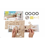 Ugears - Kit de modélisme Dragster- Puzzle bois 3D