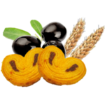 Palmiers pur beurre fourrés aux olives noires