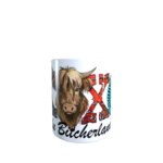 Mug souvenir XOXO du Bitcherland Highland 330 ml Sweet Heidis Store@ xoxog_Back