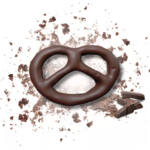 Paquet de Bretzels enrobés de chocolat noir 100g Bretzel