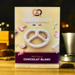 Paquet de Bretzels enrobés de chocolat blanc 100g