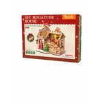 Boulangerie de Noël miniature Robotime DG176 avec ses pâtisseries