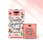 Infusion bio Grog cannelle, gingembre et orange, 16 sachets 2