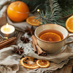 Thé blanc de Noël bio orange et fève de tonka, boîte métal 20 sachets 4