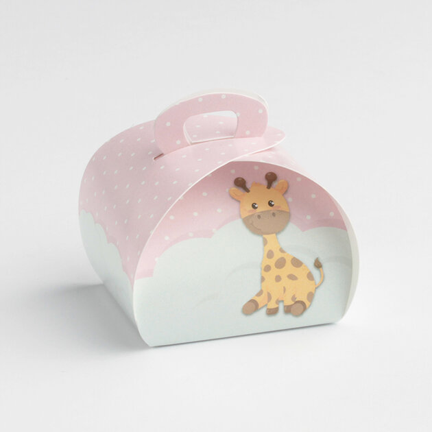 boite dragées mimosa gm nuage girafe