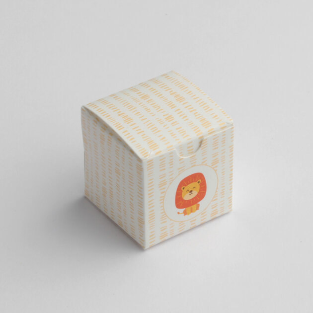 boite-dragée-cube-lion-lionceau