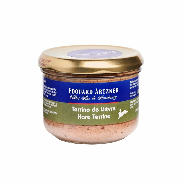 Terrine de lièvre au Pinot noir 180g Terrines et foie gras/Terrines Les Gourmandises de Heidi