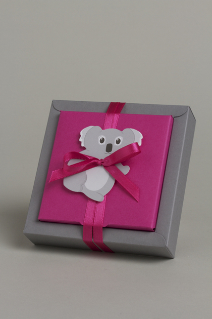 Ballotins à dragées - boites à dragées Forme Nina Grand modèle thème Koala x2 Mariage baptême Communion Anniversaire