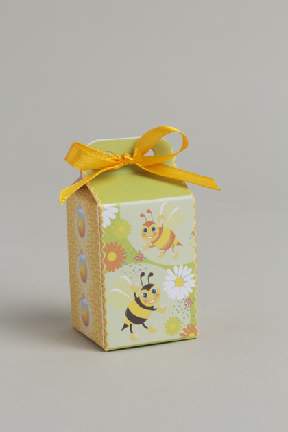 Ballotins à dragées - boites à dragées boites Nova thème Abeilles x7 Mariage baptême Communion Anniversaire