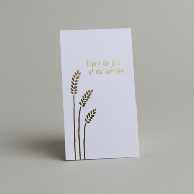 Lot de 10 Images Communion Blé