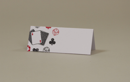 10 marques places/cartes de table collection Casino