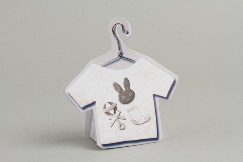 Lot de 10 boites à dragées ballotin T-shirt
