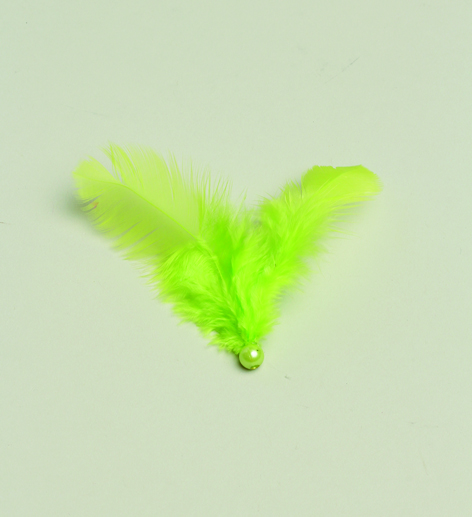 Lot de 5 plumes perles
