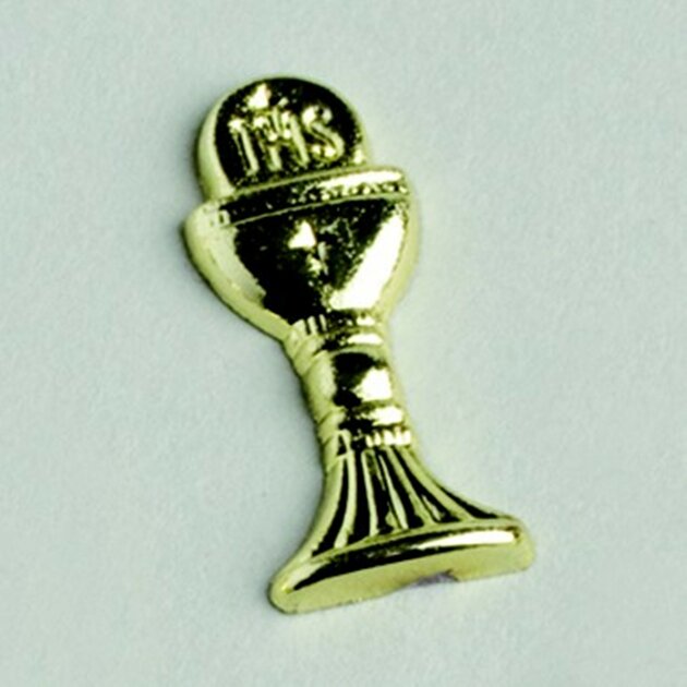 Sachet de 12 Calices à coller Doré