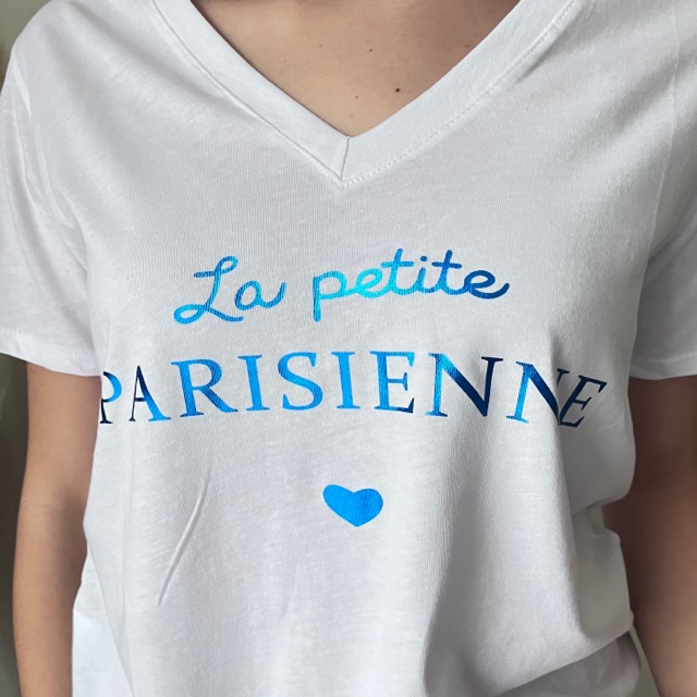 Tee shirt La Parisienne Mode Femme Tee shirts D bardeurs Les