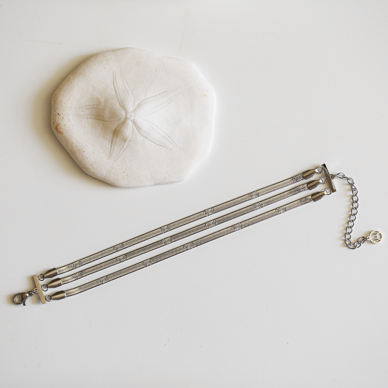 Bracelet Aglaé - Argenté