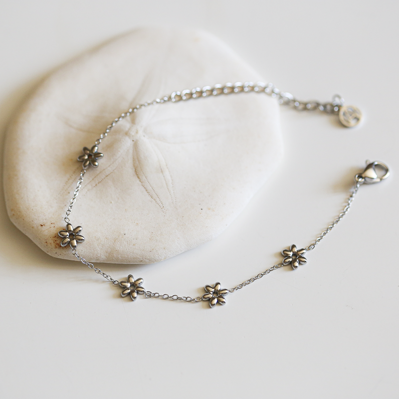Bracelet Marguerite - Argenté