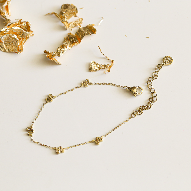 Bracelet Nagini - Doré