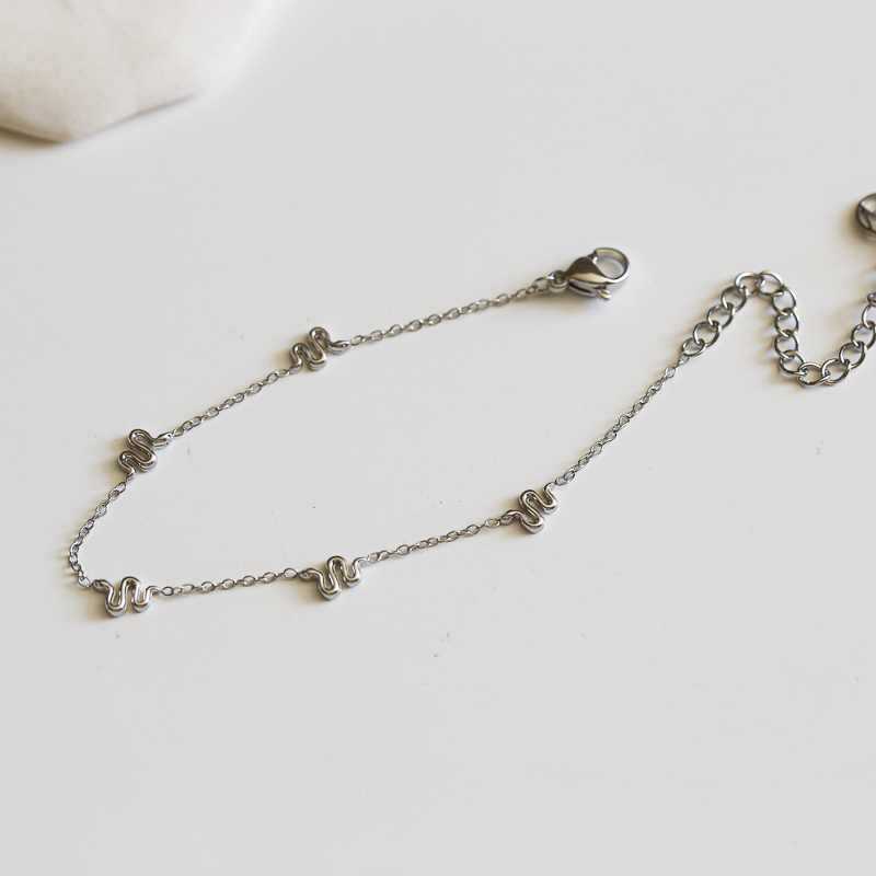 Bracelet Nagini - Argenté