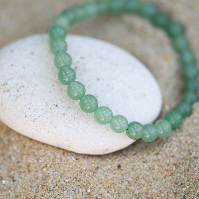 BRACELET AVENTURINE VERTE B6