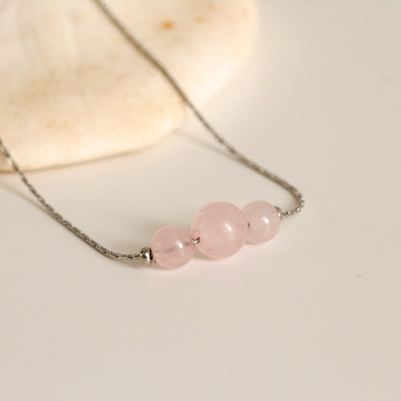 Collier-aude-argent-quartzrose