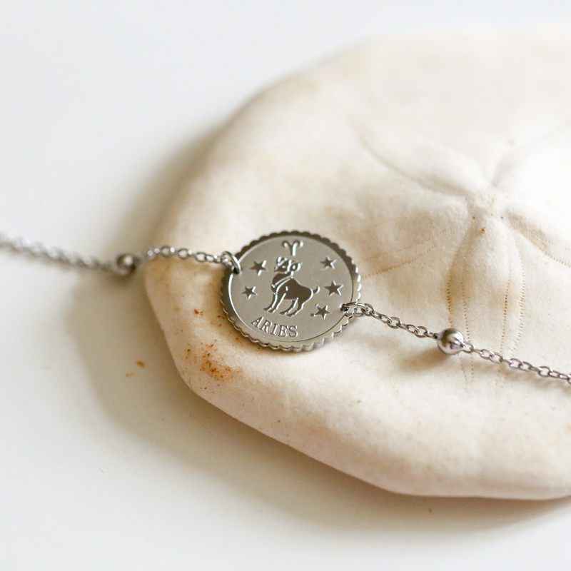Bracelet Bélier - Argenté