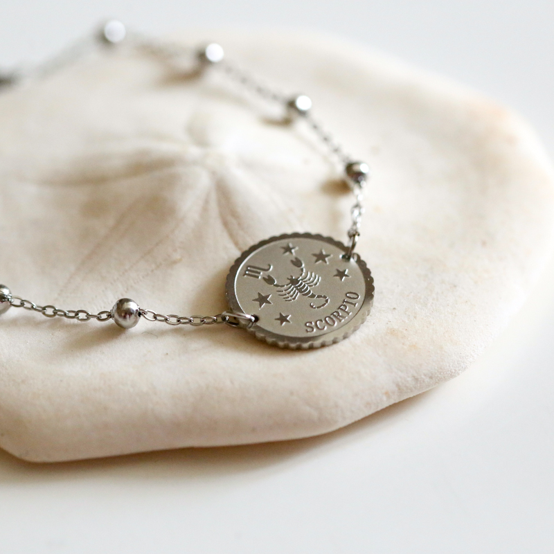 Bracelet Scorpion - Argenté