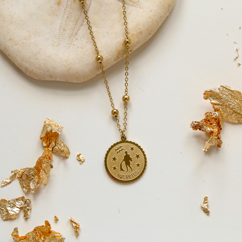Collier Verseau - Doré