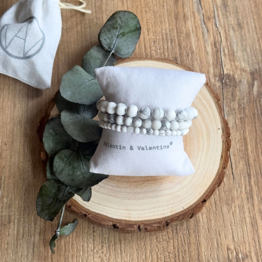 Howlite - Calme & Confiance